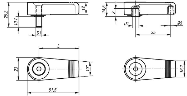 Stop Latches Drawing