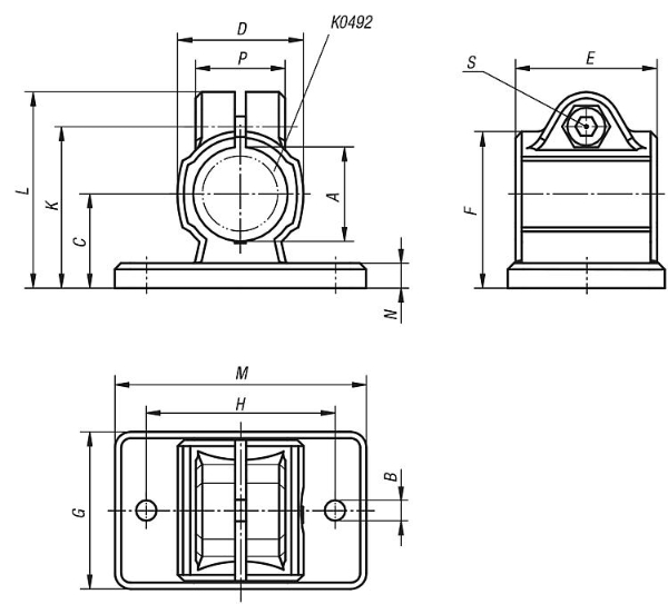 Tube Base Clamps