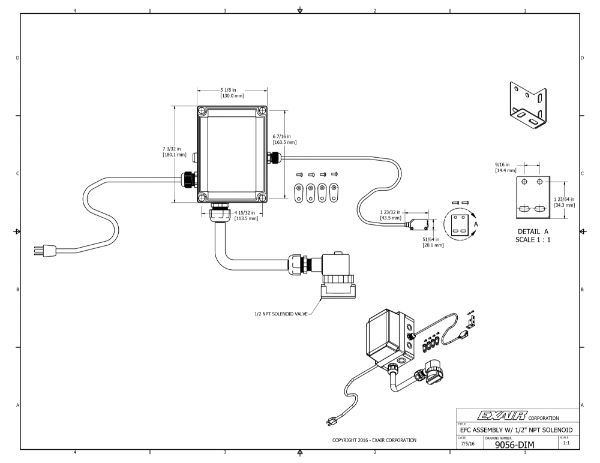 Electronic Air Control Flow Valve 100 SCFM