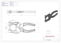 GH-50350 90Kg toggle plier