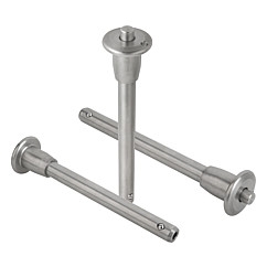 Kipp Ball Locking Bolts in Stainless Steel K0641, Hole 6mm, Good Hand UK