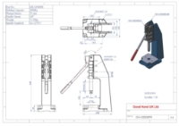 GH-32500PR 2500Kg toggle press travel 75mm