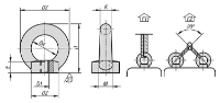 K0768 Lifting Eye Bolts