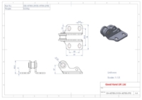 GH-40700-LP Latch Plate To Suit GH-40700