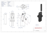 GH-70515 1000Kg heavy duty toggle clamp