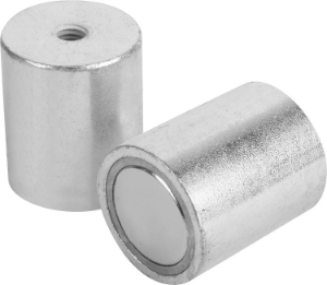 K0552 Round Magnets Female Thread in NdFeB 