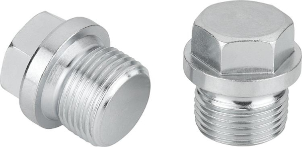 K1131 Screw Plugs Hex Head With Collar