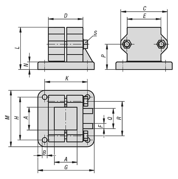 Tube Base Clamps