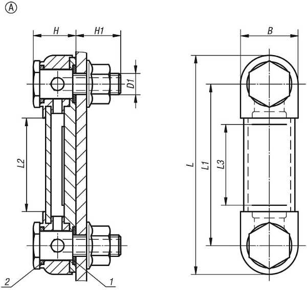 K0443 Oil Level Gauge Form A