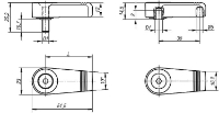 Stop Latches Drawing