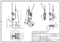 Toggle Press 40mm Stroke 7.5kN Capacity with Fine Adjustment