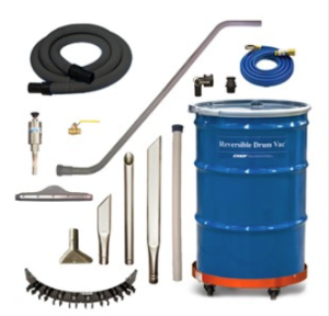 Exair Premium Reversible Drum Vac System With 208 Litre Steel Drum