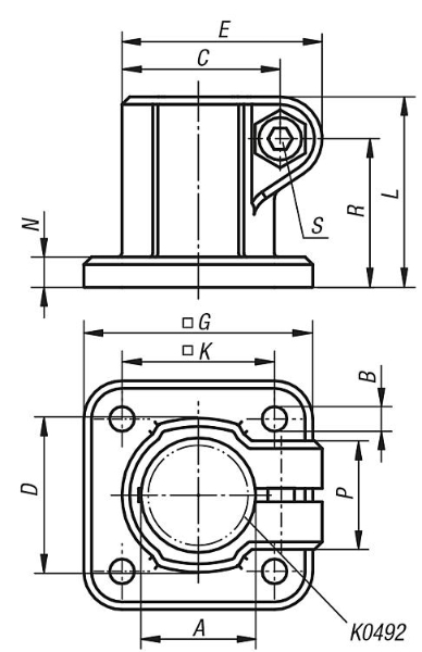 Tube Base Clamps