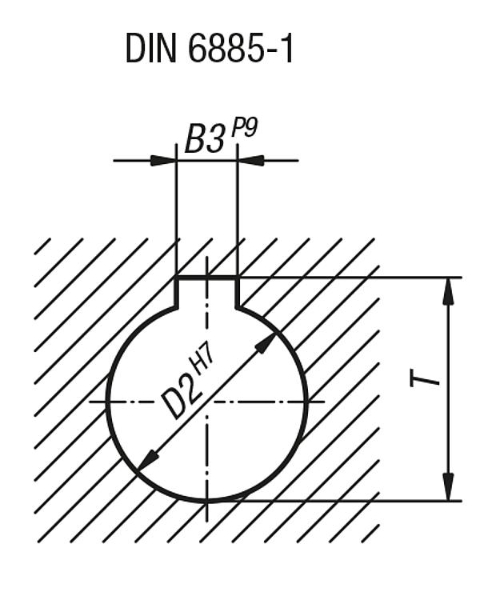 Flat Aluminum handwheel Drawing 2