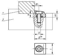 Chock Clamps Drawing