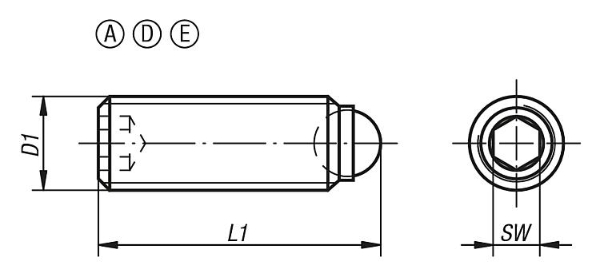 Thrust Screw