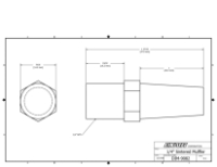 Sintered Bronze Muffler 1/4NPT