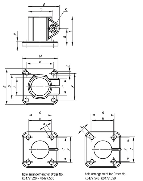 Tube Base Clamps