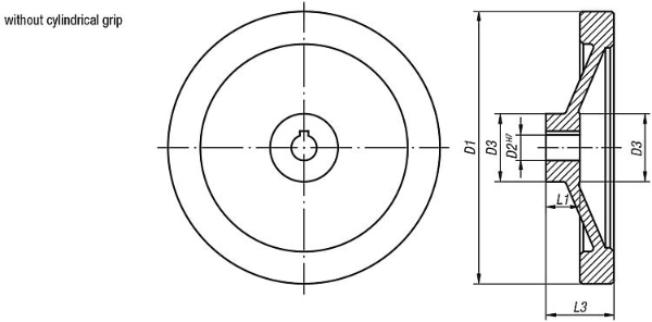 Handwheel drawing