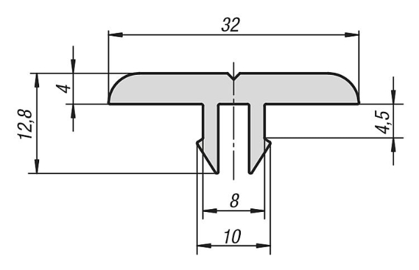 K1056 Slide Rail Drawing