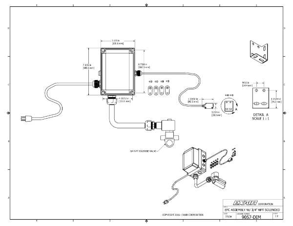 Electronic Air Control Flow Valve 200 SCFM