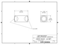 Check Valve 1/2 NPT