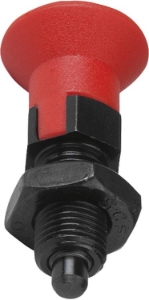 Indexing plungers Red Grip Form D