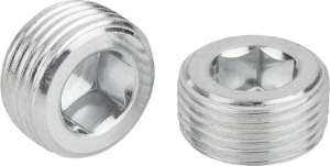 K1129 Screw plugs with hexagon socket DIN 906, tapered thread