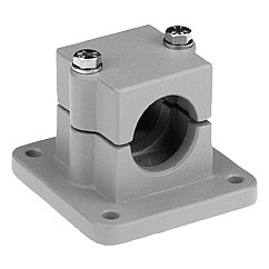 Aluminium flange clamp