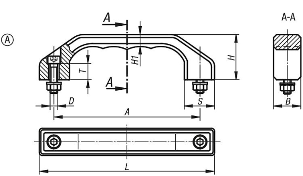 Handle A drawing