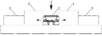 Wedge clamps jaw face smooth or serrated Pic 2